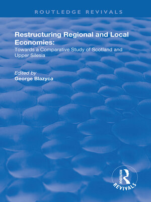 cover image of Restructuring Regional and Local Economies